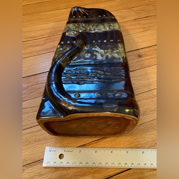 🐈‍⬛ Vintage modernist tall cat vase - Picture 5 of 11